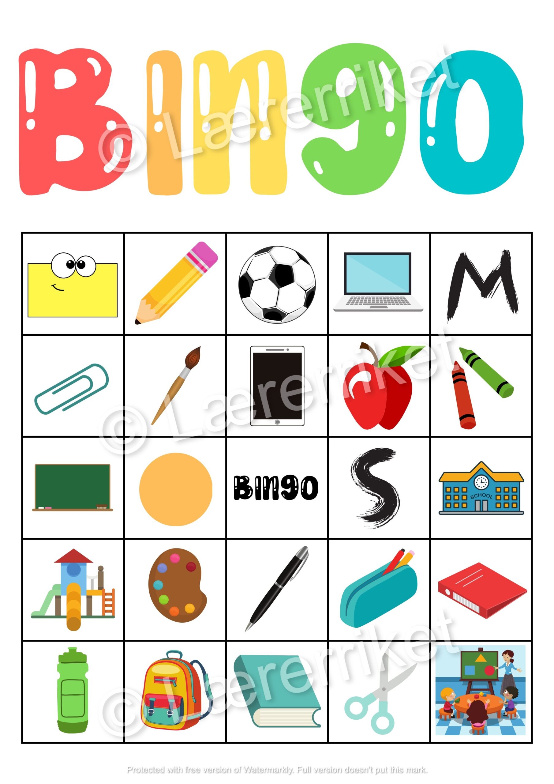 Bingo - skolestart - Bilde 4