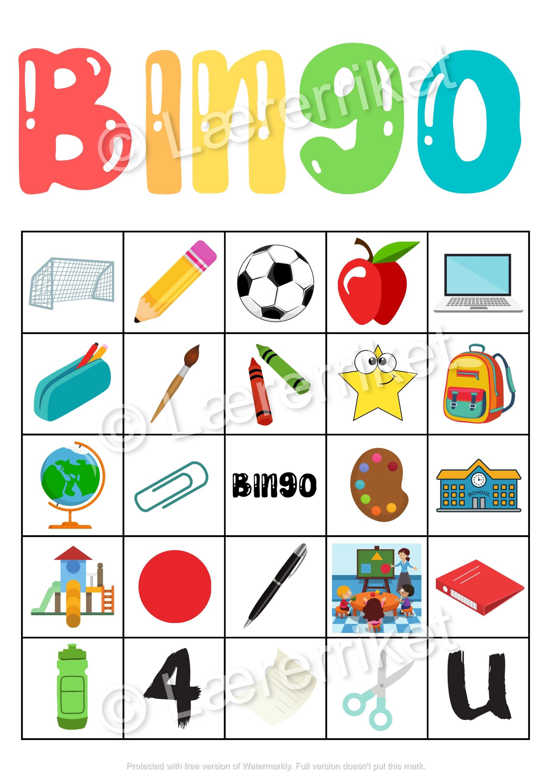 Bingo - skolestart - Bilde 2