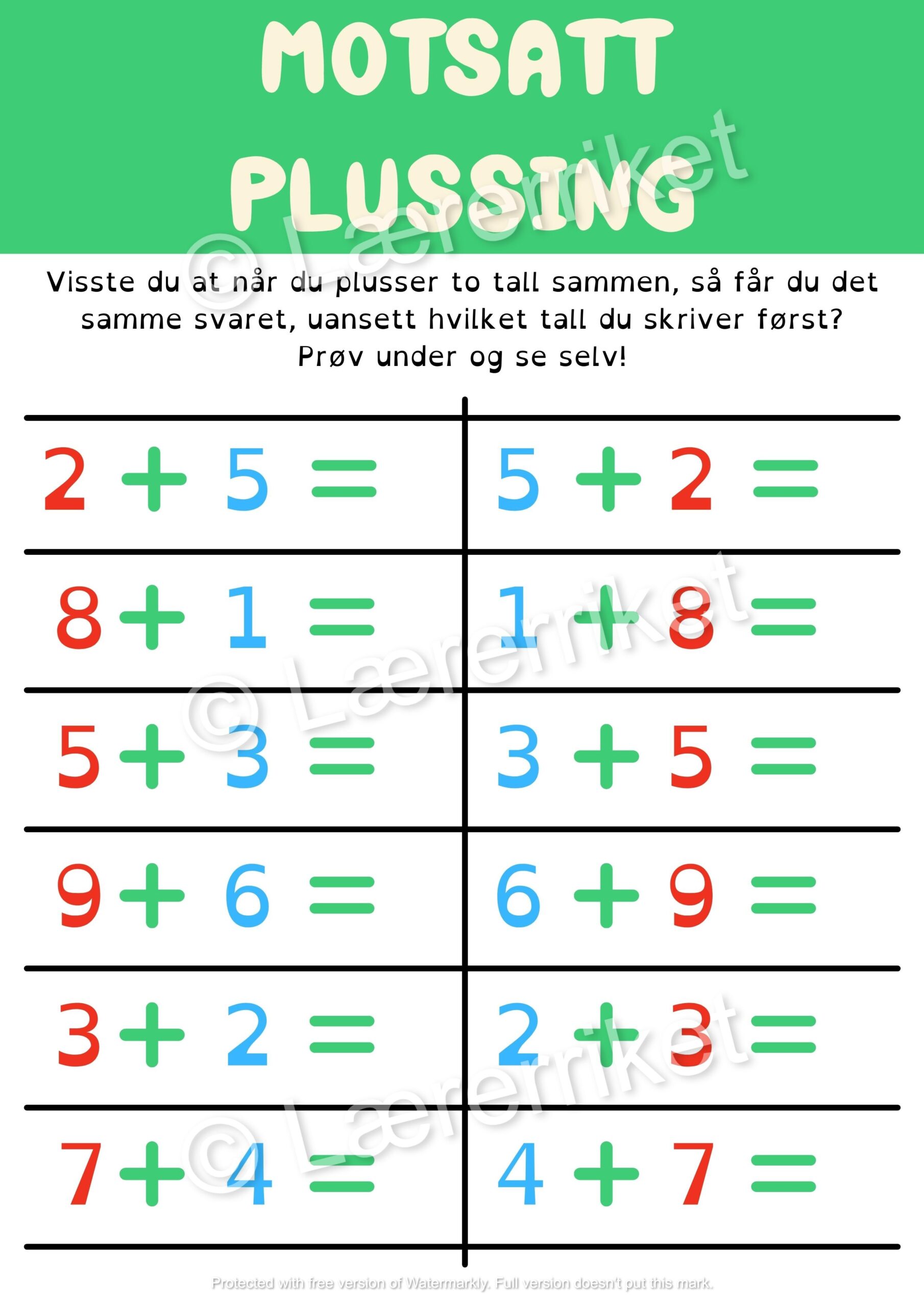 Pluss og minus hefte - Bilde 7
