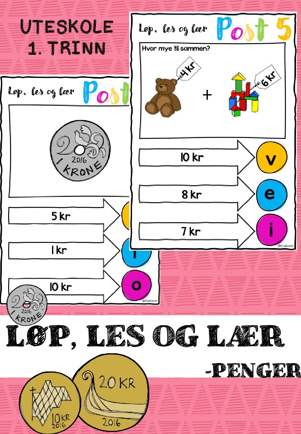 Løp, les og lær - penger