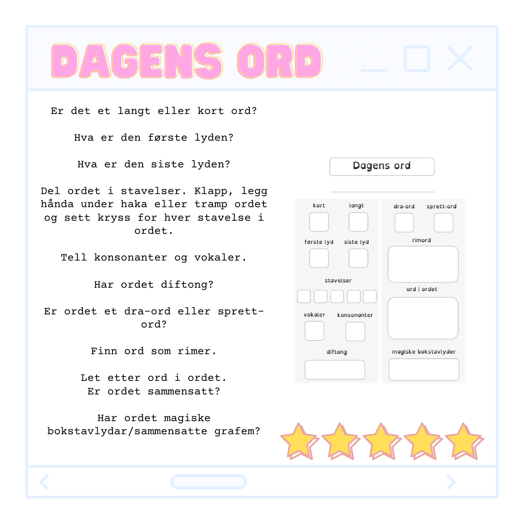 Dagens ord