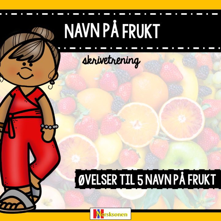 Navn på frukt (A1 - Alfa)