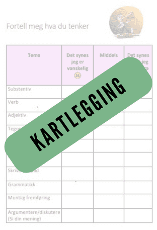 KARTLEGGING (ENKEL) - NORSK