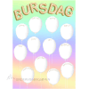 Bursdagsplakat redigerbar pptx-fil