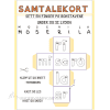 Samtalekort 5 - lekseark 1.trinn BM/NN (Kopi)