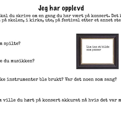Musikken og jeg - Bilde 2