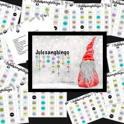 Julesangbingo