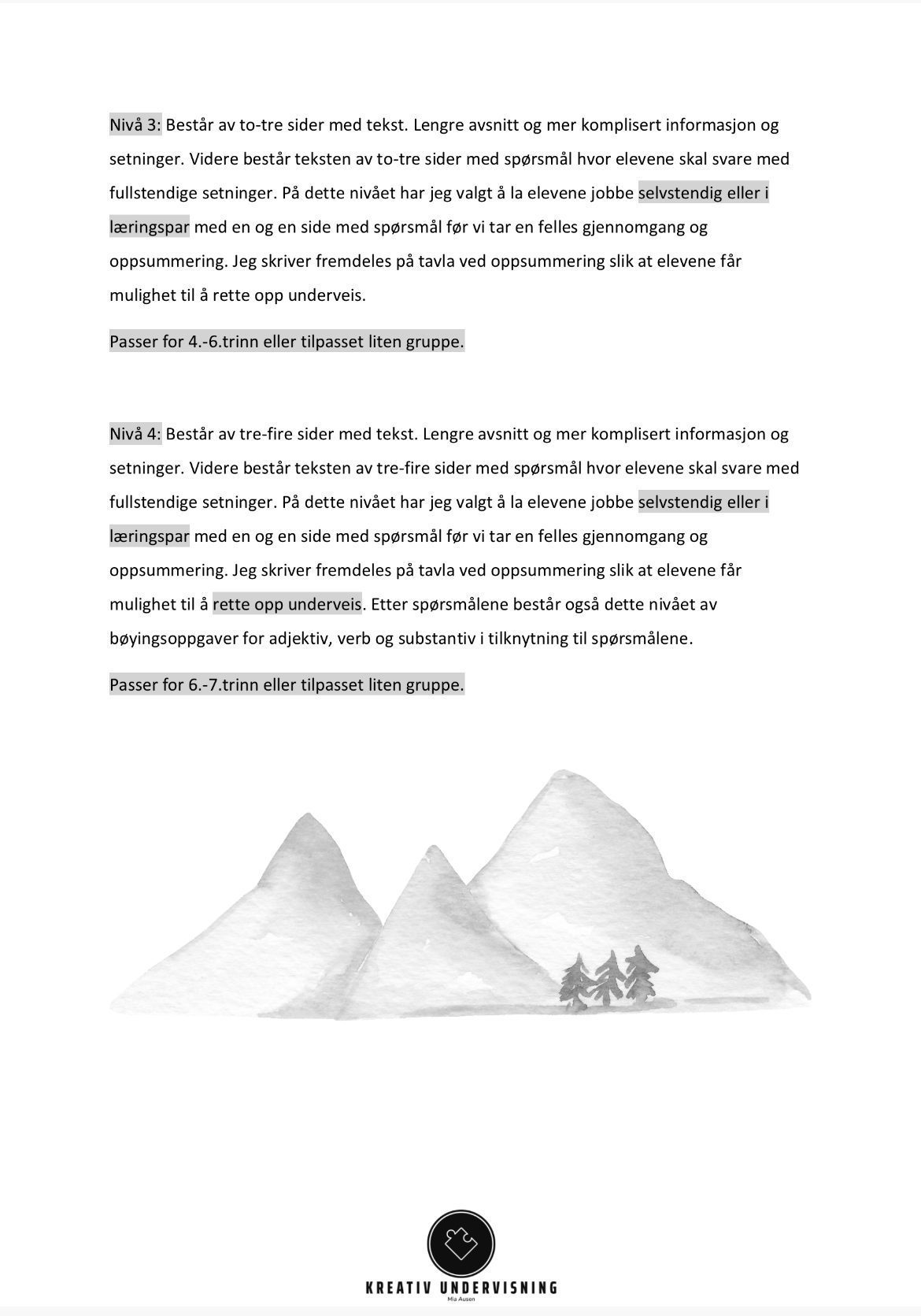Lesekurs - en reise i verden BEGGE MĂ
LFORMER (pakke) - Bilde 6