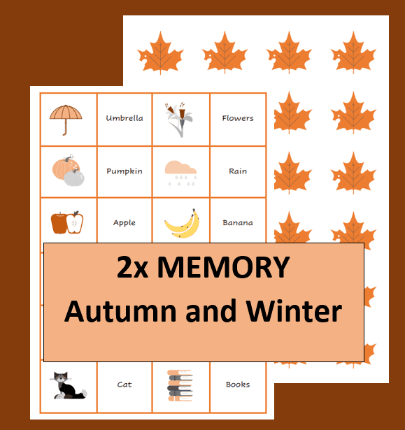 2x Memory: Autumn and Winter