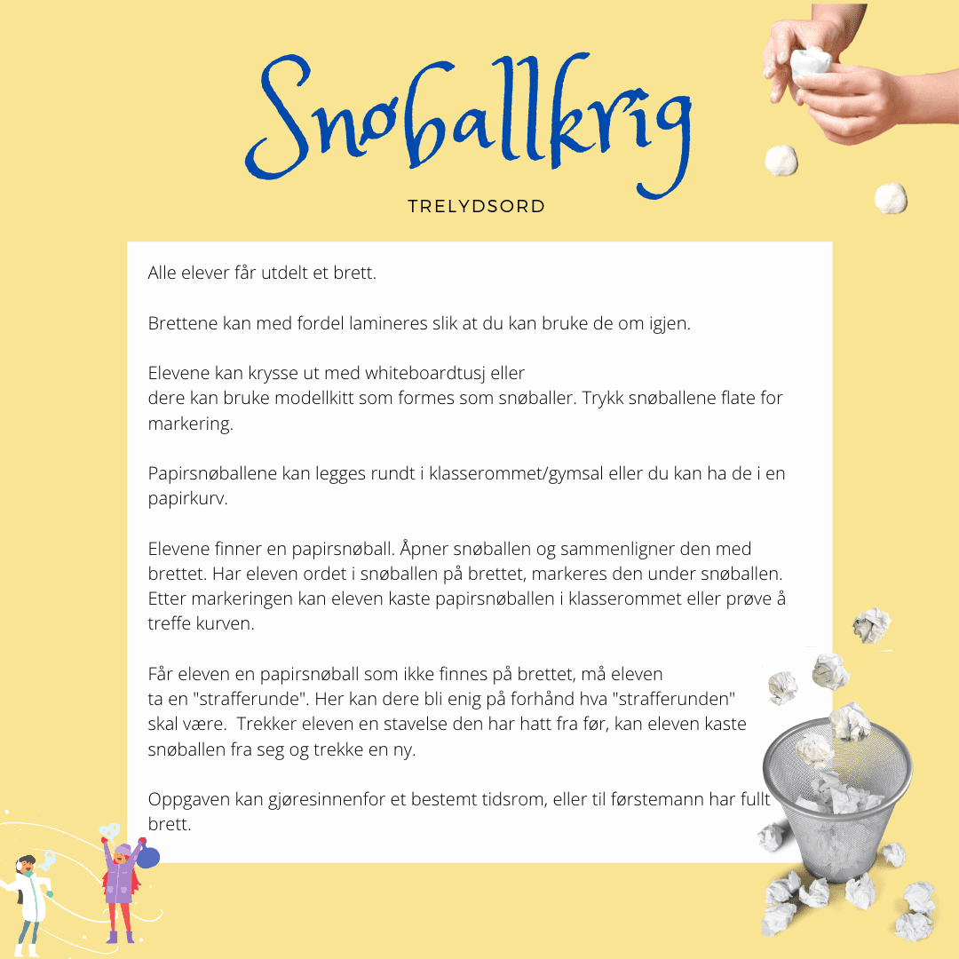 Snøballkrig første lyd - GRATIS - Bilde 2