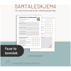 Samtaleskjema før samtale