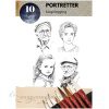 Portretter - 10 sider