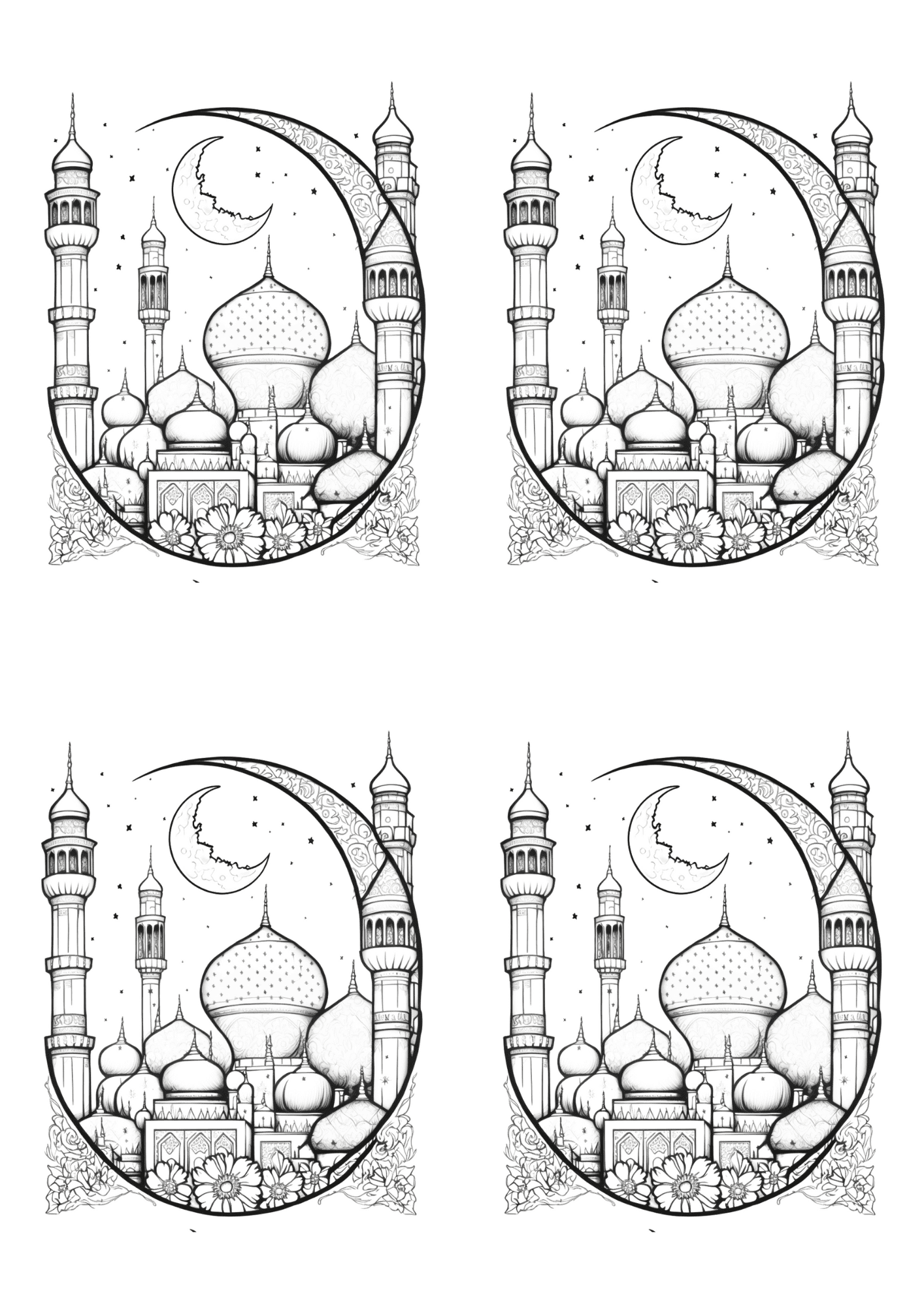 Lag Eid Mubarak kort - Bilde 10