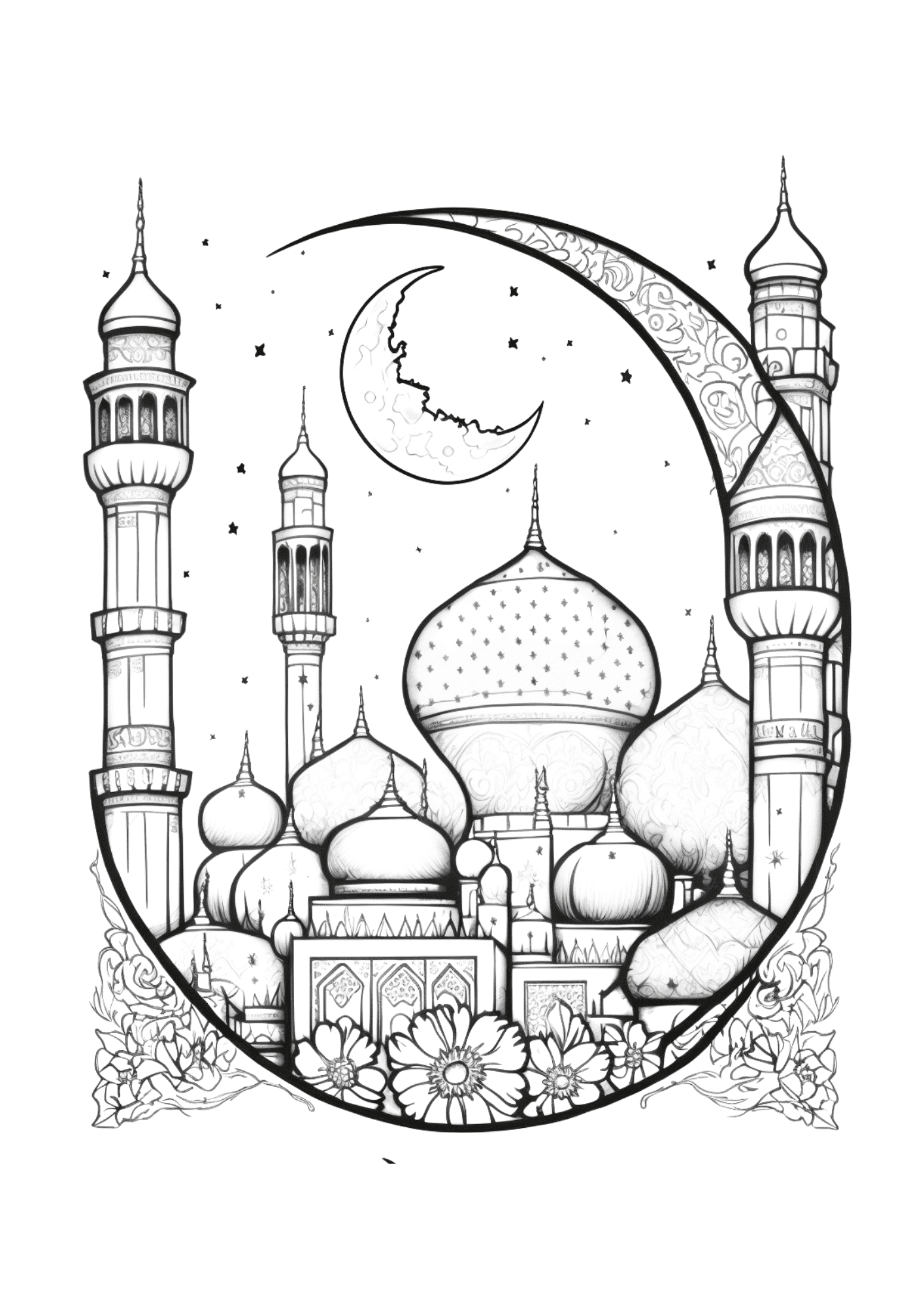 Lag Eid Mubarak kort - Bilde 7
