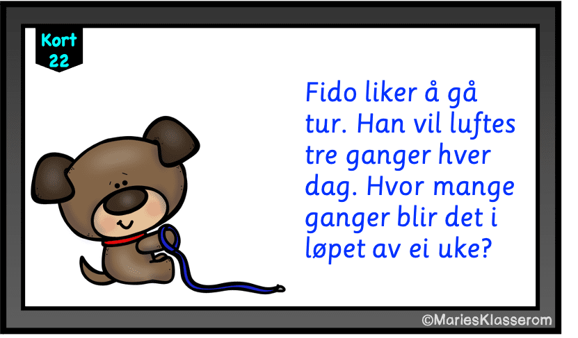 MATTEKORT Tekstoppgaver - Bilde 2