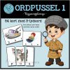 ORDPUSSEL med 3-lydsord