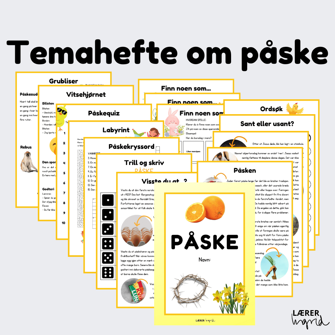 Temahefte: Påske (BM, NN)