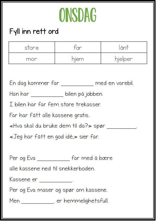 Lettleste leselekser "Kasser" - Bilde 4