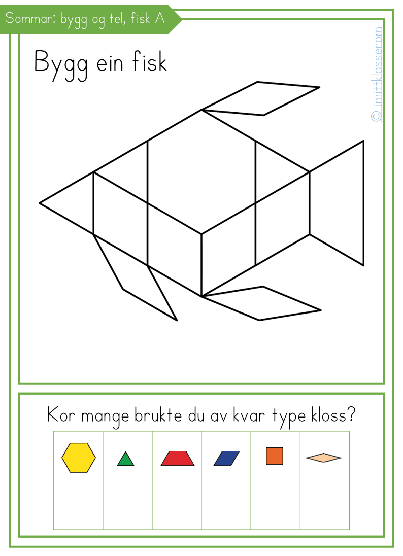 Sommaroppgåver 1.-2.klasse - nynorsk - Bilde 5