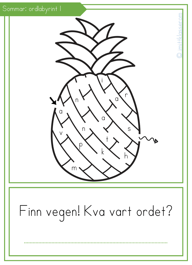 Sommaroppgåver 1.-2.klasse - nynorsk - Bilde 6
