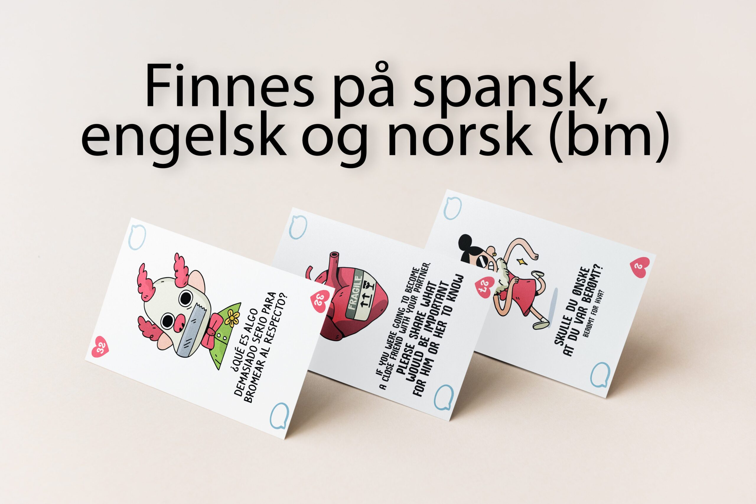 36 allsidige samtalekort (engelsk)