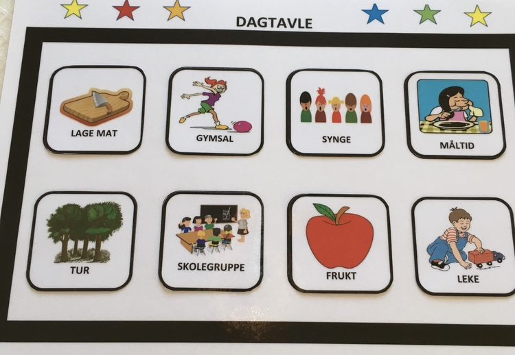 Pakke med dagtavler og dagtavlebilder - Bilde 17