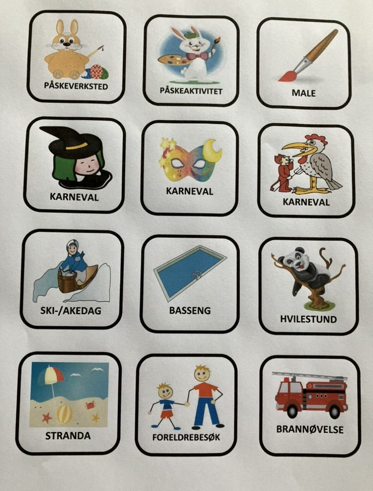 Pakke med dagtavler og dagtavlebilder - Bilde 11