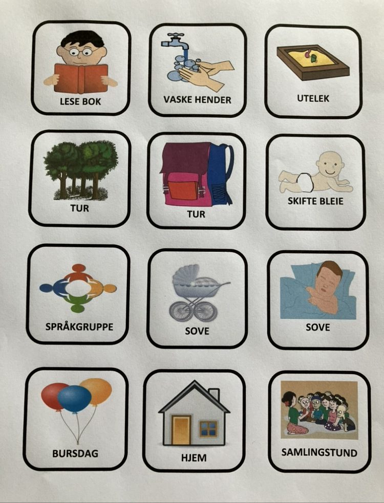 36 dagtavlebilder til daglige aktiviteter - Bilde 2