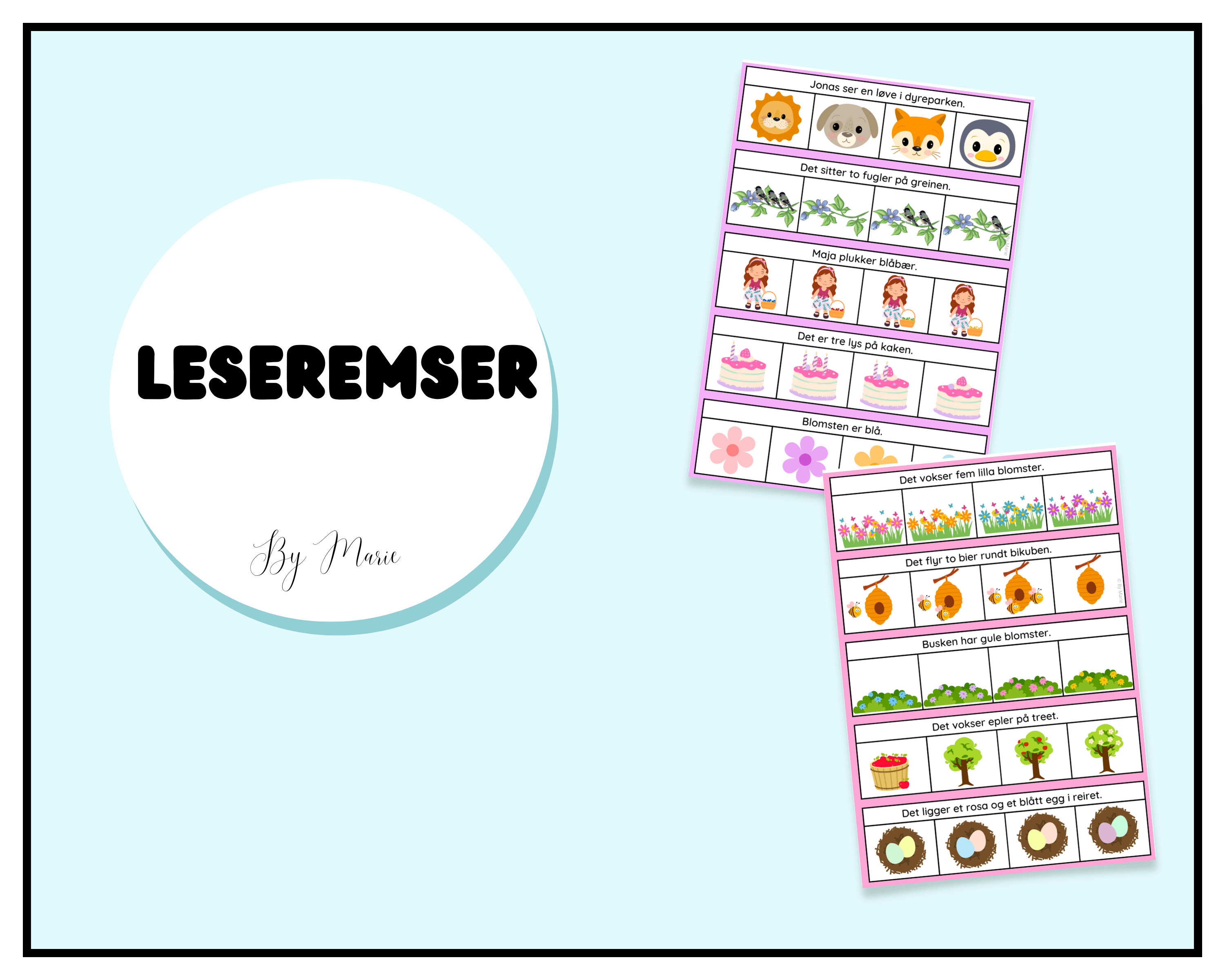 Leseremser 25 stk (BM/NN)