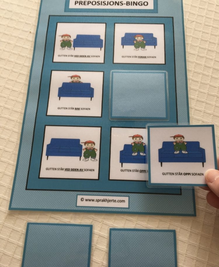 Preposisjonsbingo