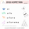Bygg koppetårn SILOREMA- bokstaver, stavelser og ord