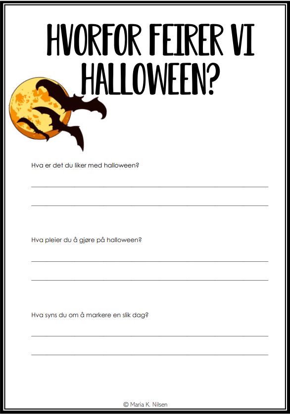Halloween arbeidshefte mellomtrinnet - Bilde 5