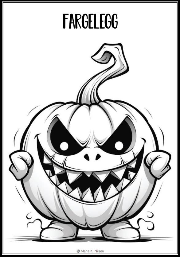 Halloween arbeidshefte mellomtrinnet - Bilde 11