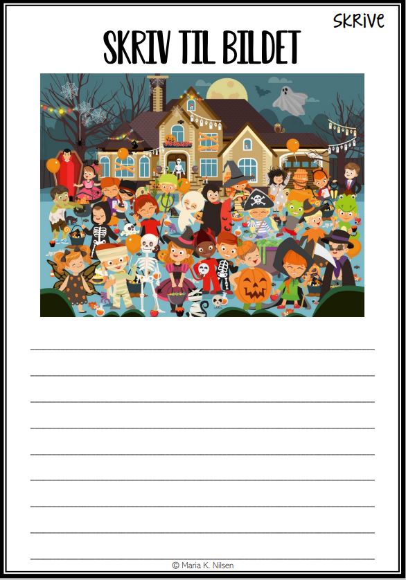 Halloween arbeidshefte mellomtrinnet - Bilde 10