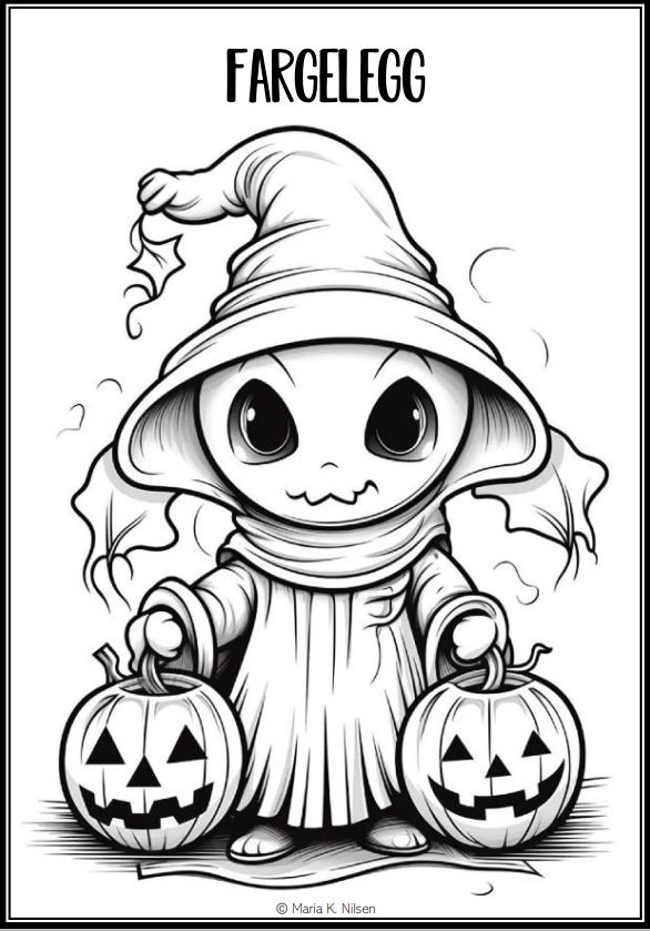 Halloween arbeidshefte mellomtrinnet - Bilde 3