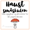 Haustoppgåver småskulen - NYNORSK