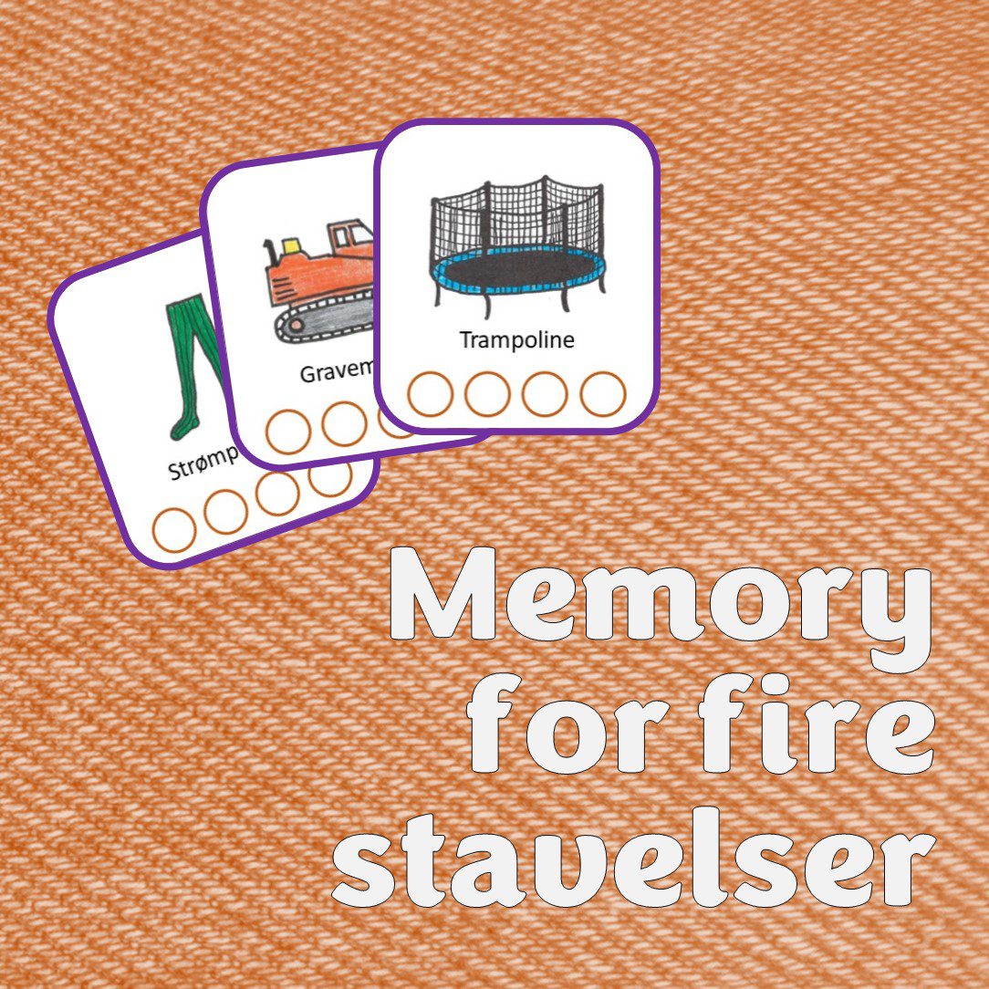 Memory for fire stavelser