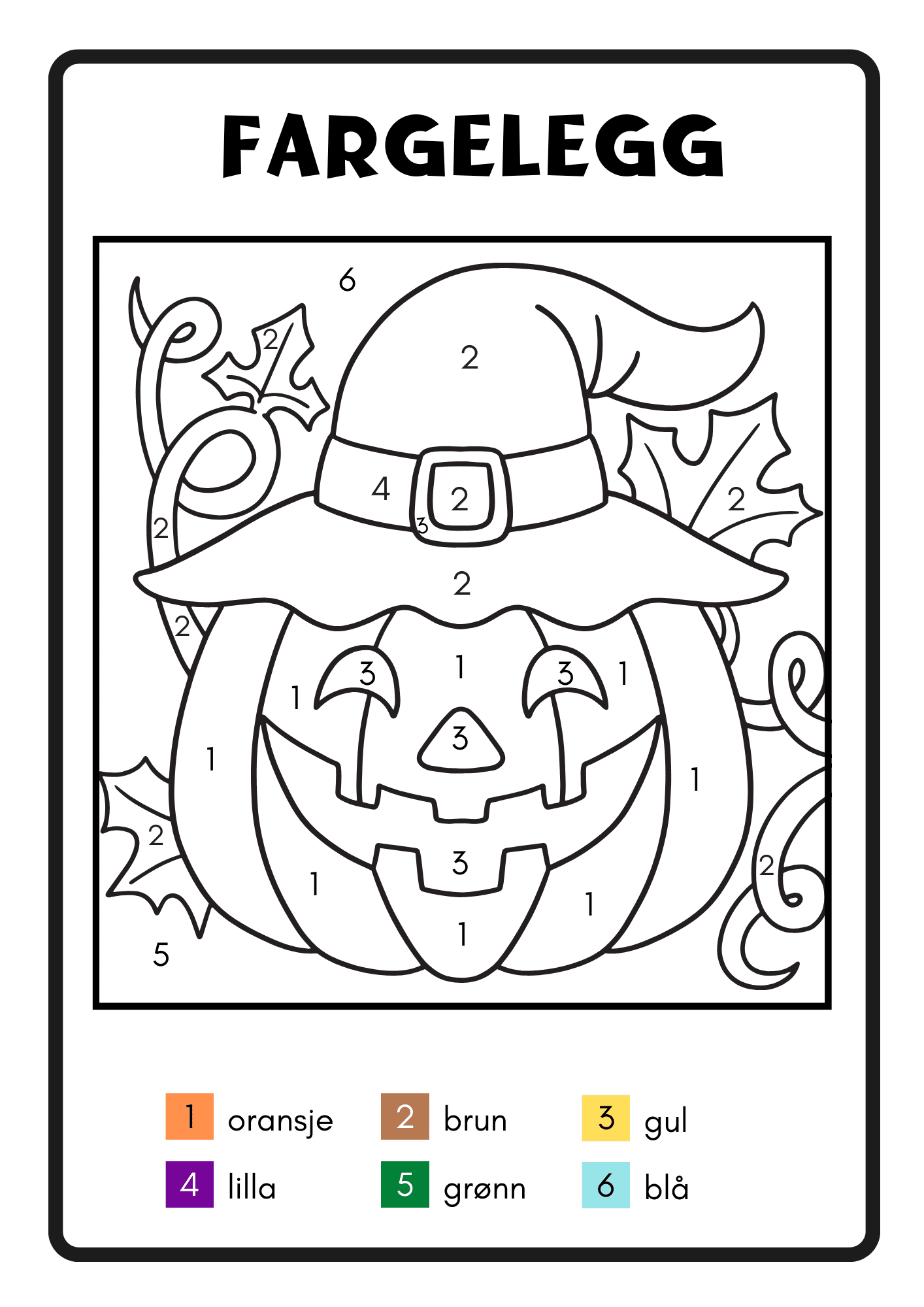 Halloween arbeidshefte - Bilde 2