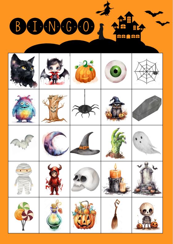 Halloween - Bingo - Bilde 2