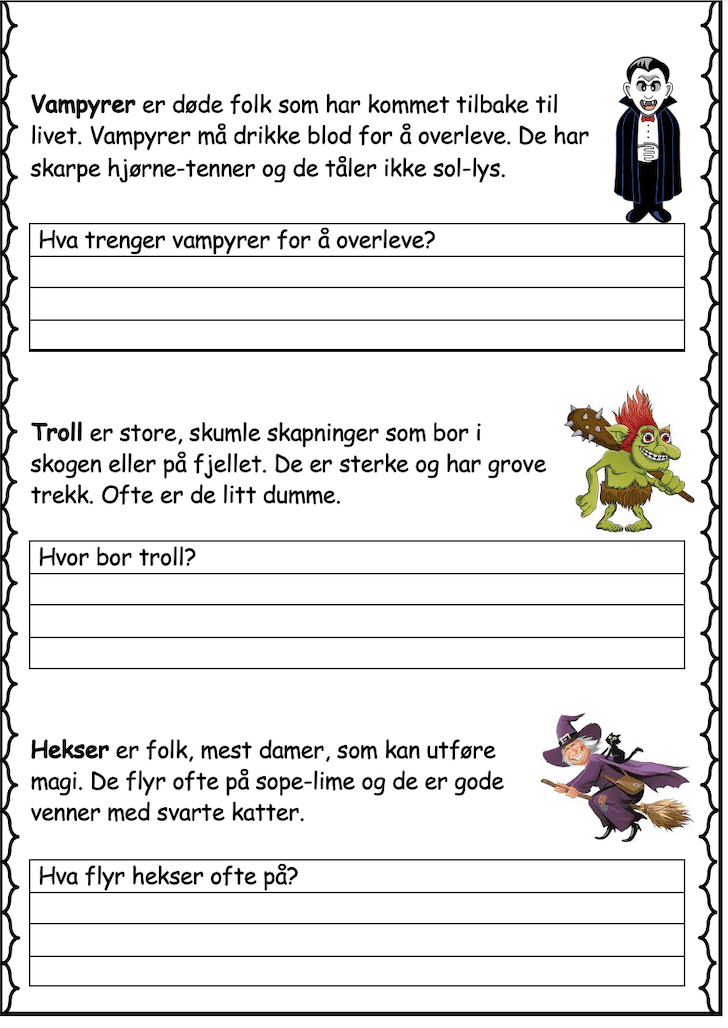 Halloween - skumle skapninger - Bilde 2