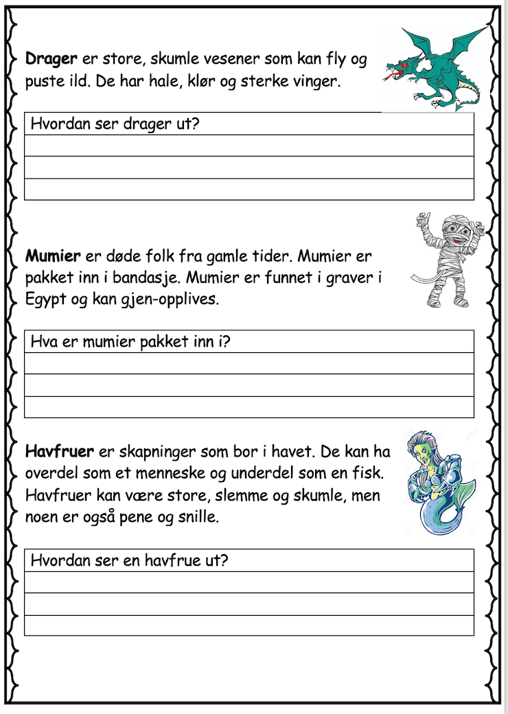 Halloween - skumle skapninger - Bilde 3