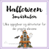 Halloweenoppgåver småskulen - NYNORSK