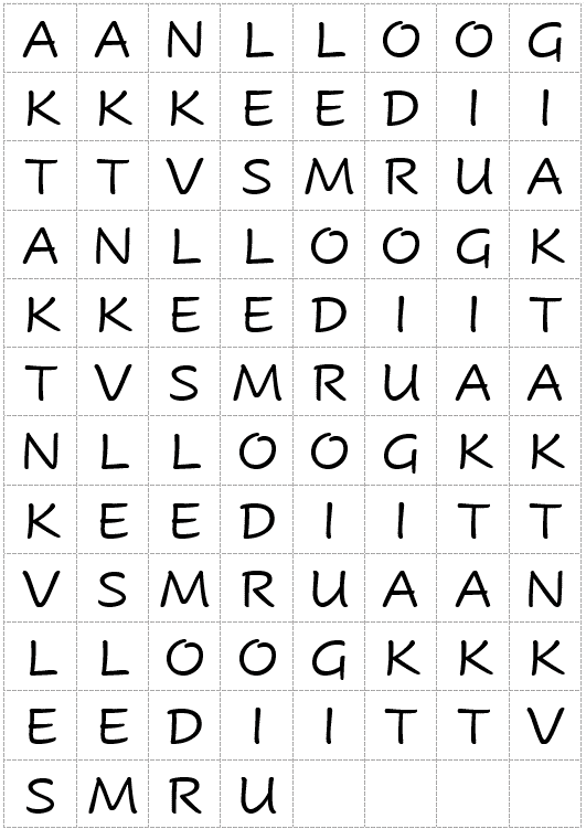 Analog klokke, rebus-løp - Bilde 5