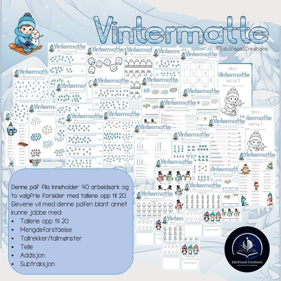 Vinter - opp til 20