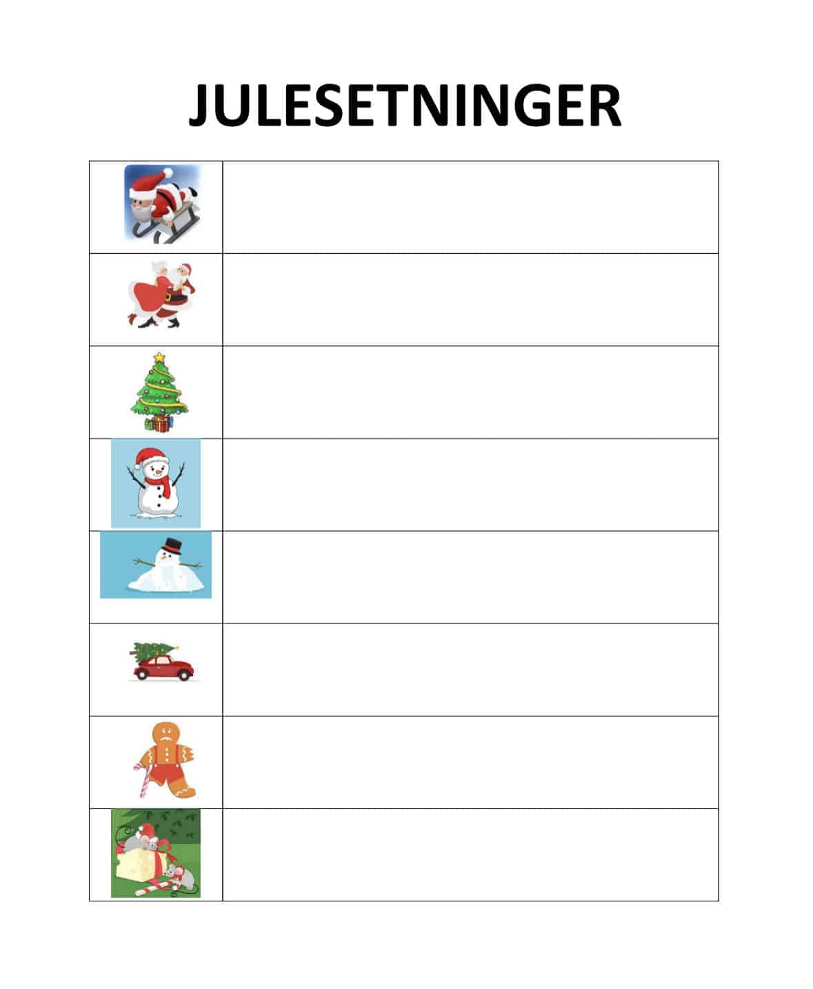 Julesetninger - Bilde 3
