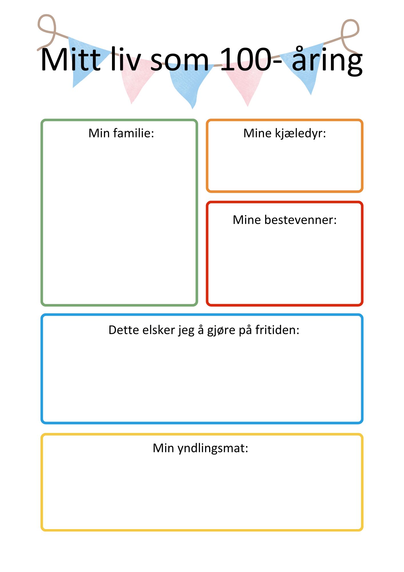 100 dagers fest - Bannere - arbeidshefte - diplom m.m - Bilde 12