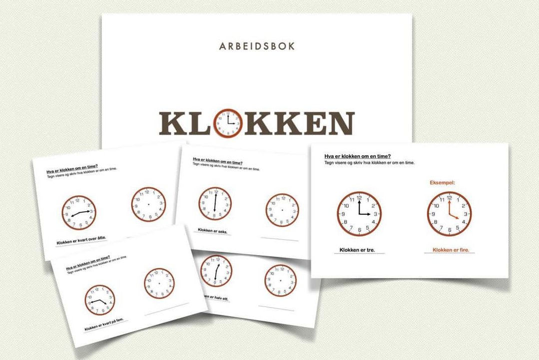 Arbeidsbok - Klokken