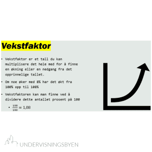 Presentasjon tallregning (prosentregning)