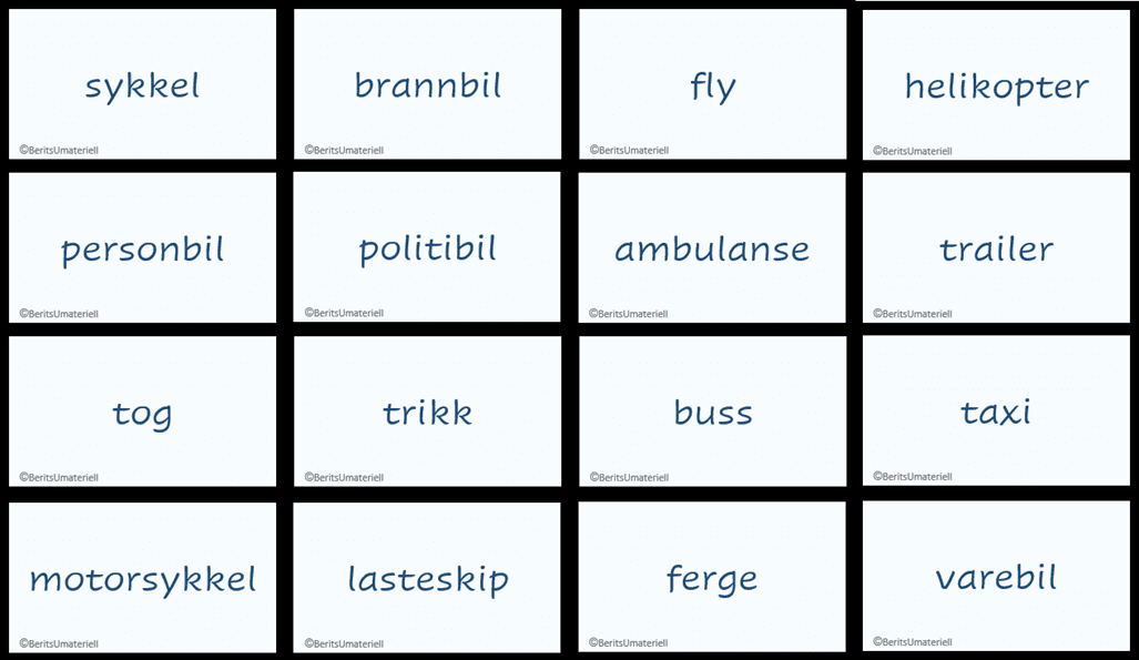 Ord og begreper - Transport BM - Bilde 3