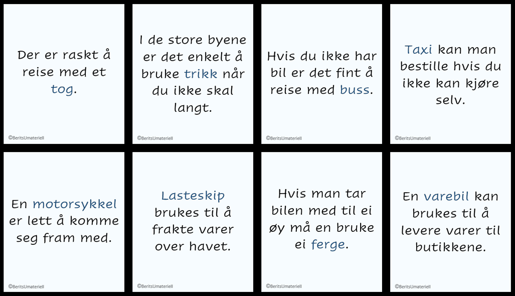 Ord og begreper - Transport BM - Bilde 5